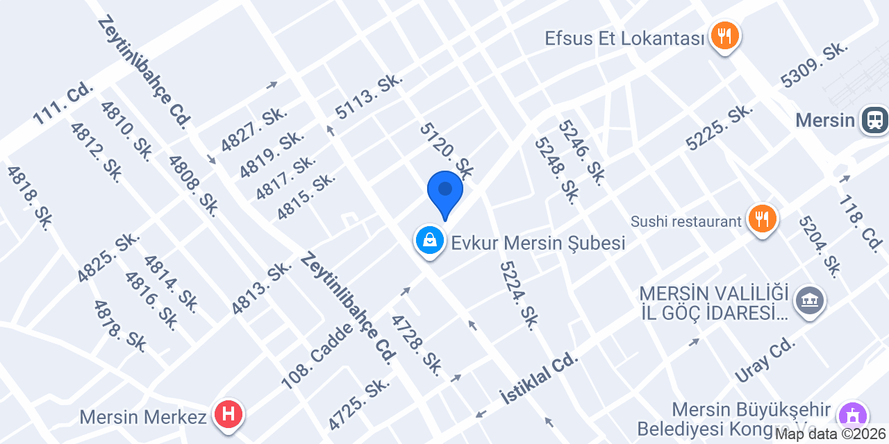 MERSİN OUTLET HOME konumu