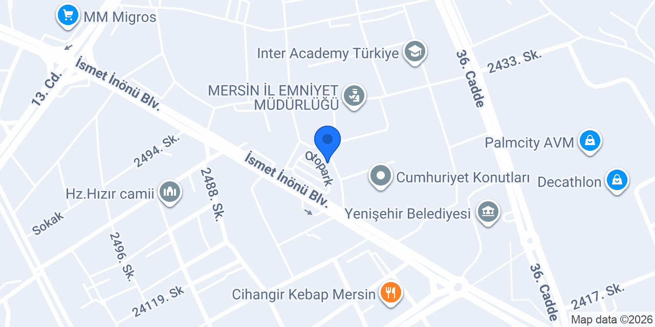 Eku İç Mimarlık konumu