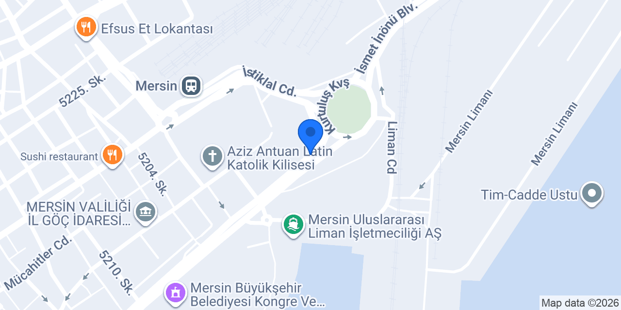 Ulkar Sürücü Kursu konumu