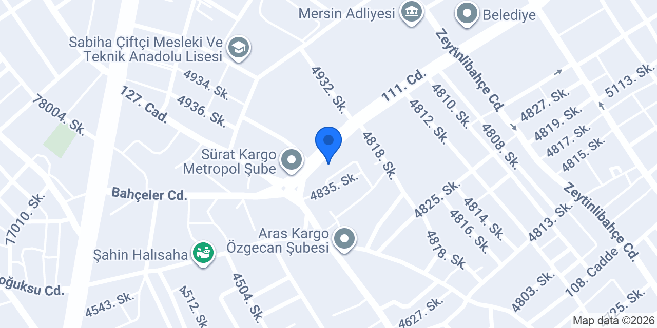 Yıkılmaz Hukuk Bürosu konumu