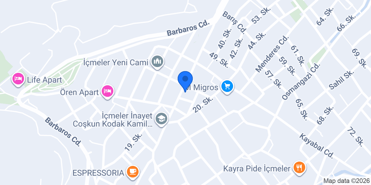 7/24 Marmaris Transfer konumu