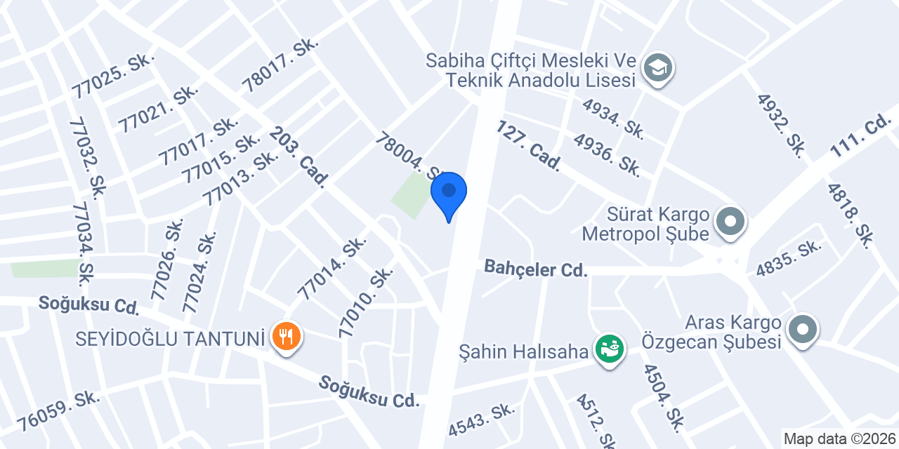 ŞEFİK UZUNCA METAL SAN TİC LTD ŞTİ konumu