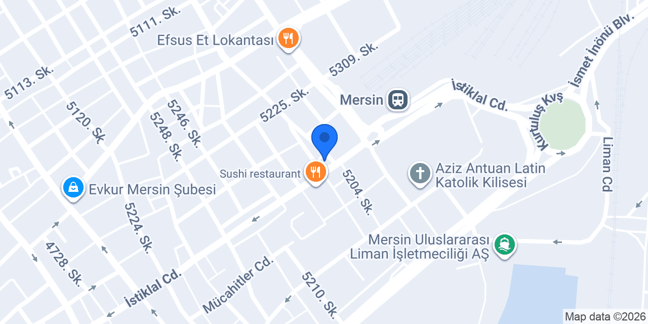 Şahin Tantuni konumu