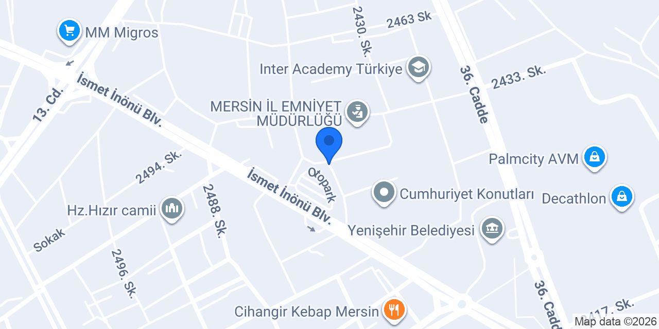 Egehan Endüstriyel Mutfak konumu