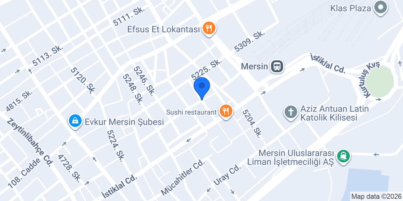 ÖZÇANİLER TRANSPORT konumu