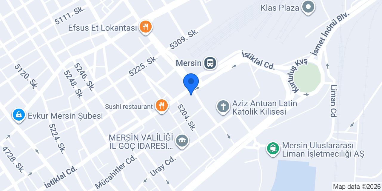 Liman Src Mersin - Üdy - Ody Eğitim Kurumları konumu
