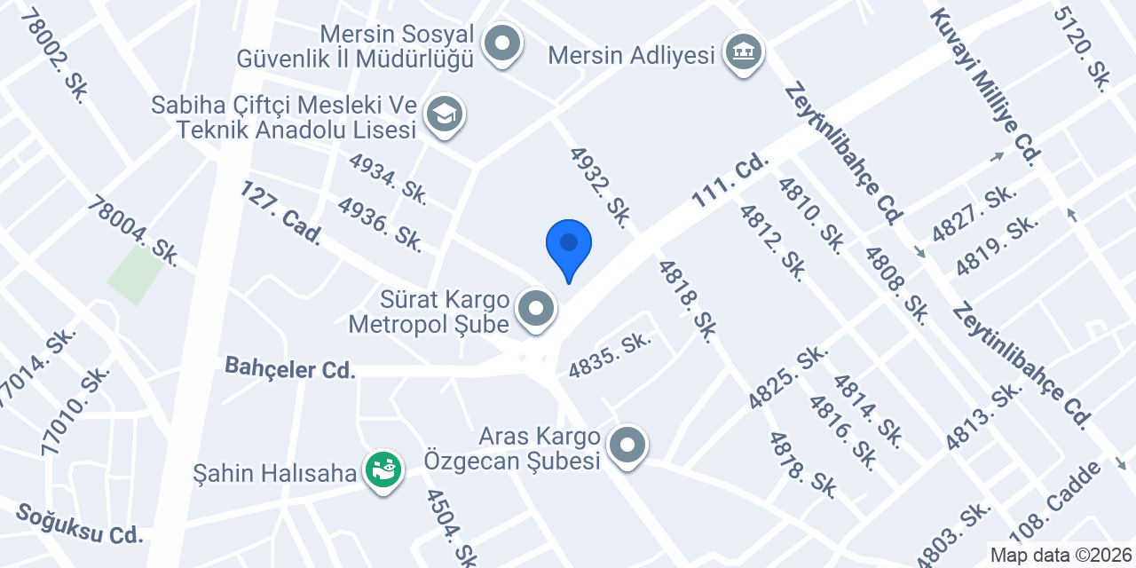 Avukat Can Yeşilova konumu