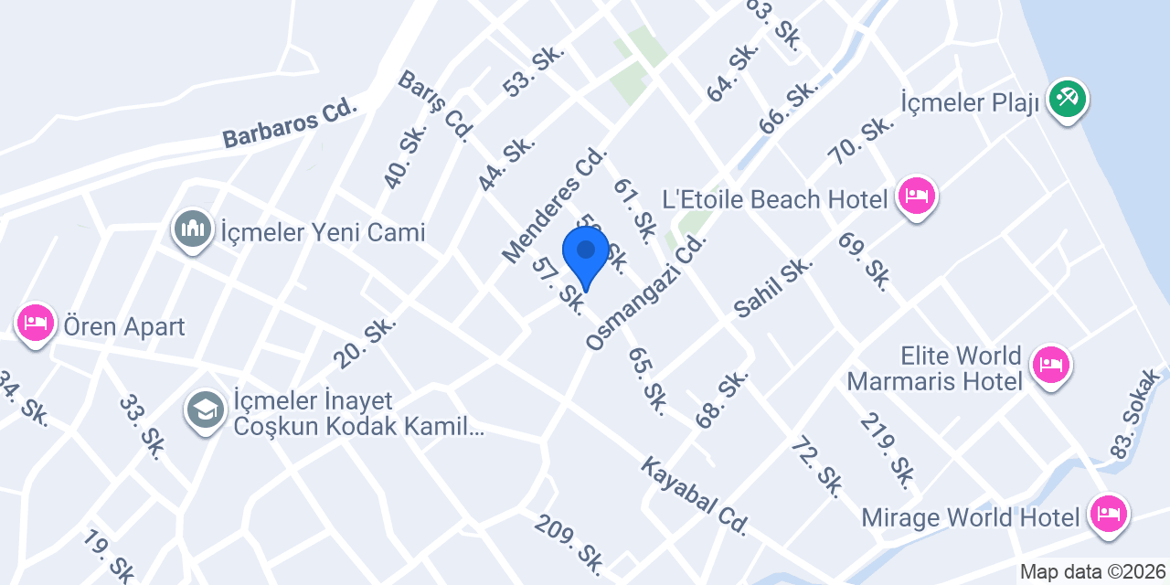 AVLU 4 APART HOTEL konumu