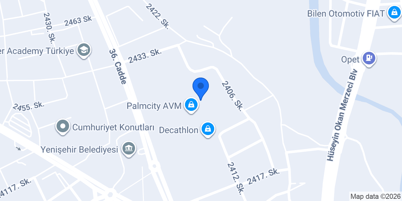 Akbank konumu