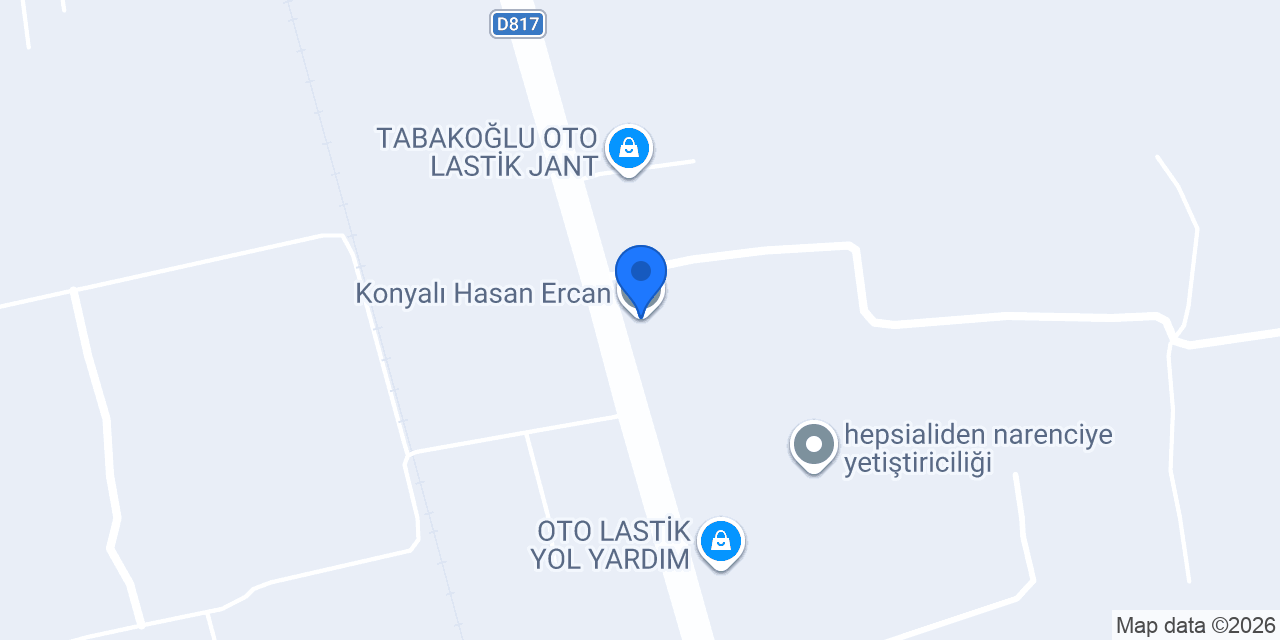 Konyalı Hasan Ercan konumu