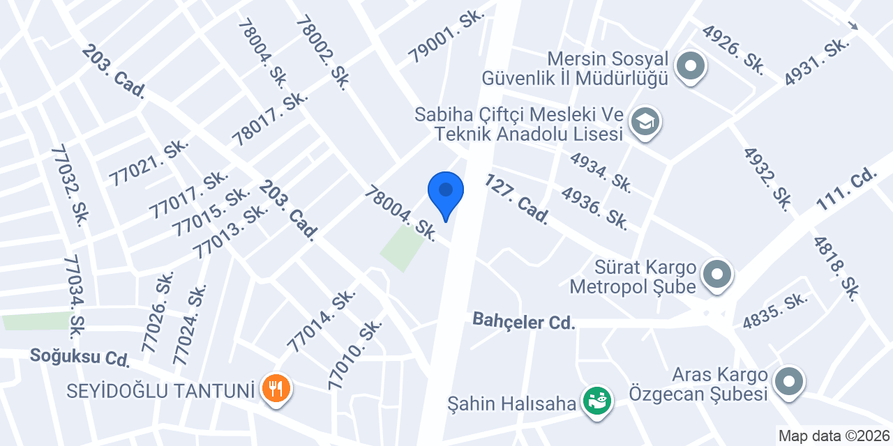 Almina sürücü kursu konumu
