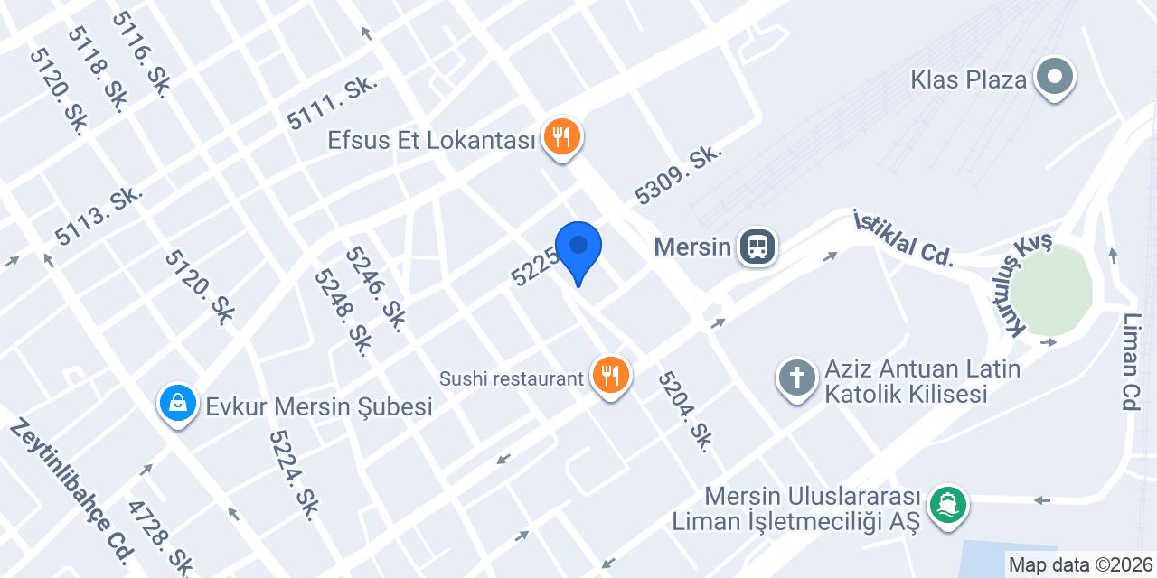 Özel Dr. İsmail Şahin Dahiliye Dal Merkezi konumu