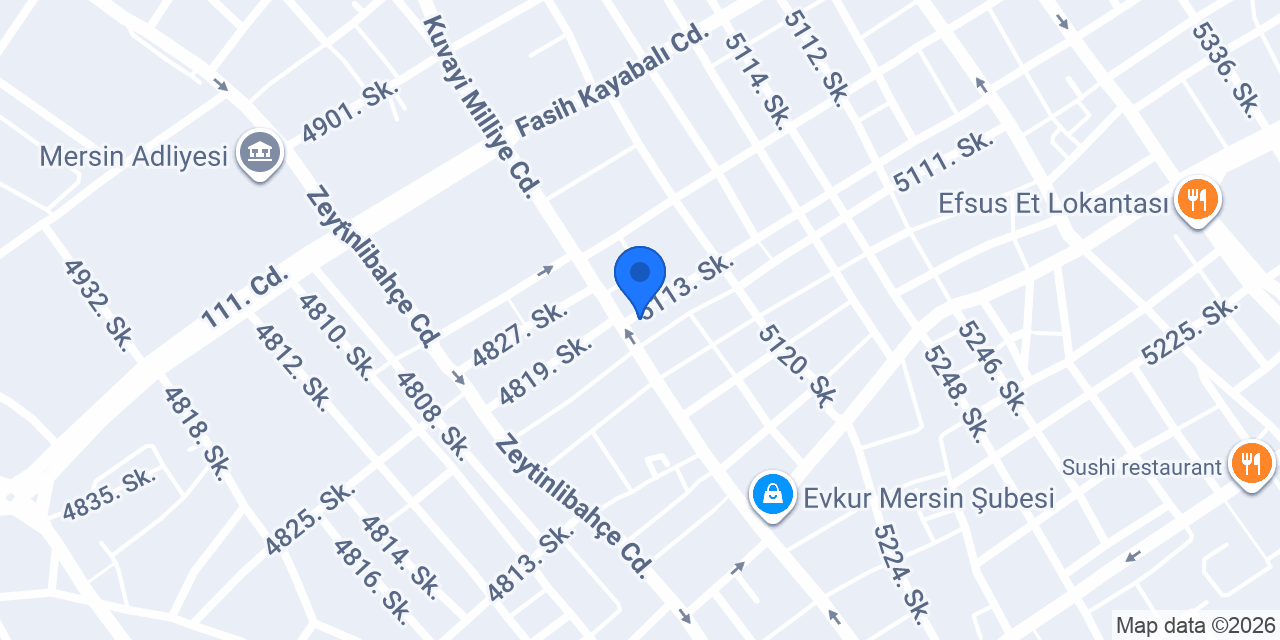 Velaris Elektrik Mühendislik konumu