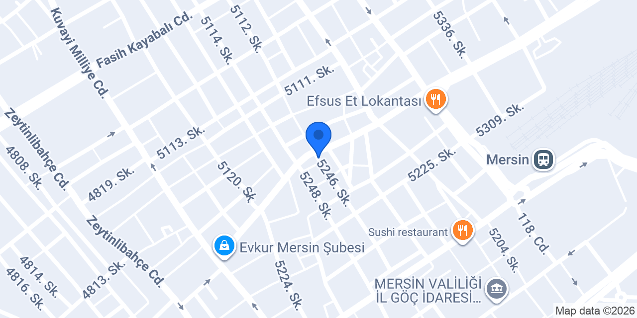 MERSİN UYAN YAYIN DAĞITIM MERKEZ konumu