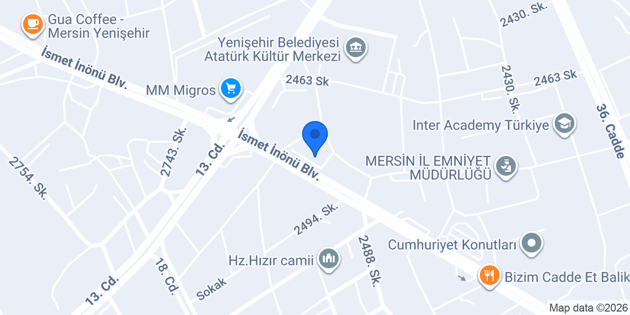 Uzm. Dr. Elif RÜŞEN konumu