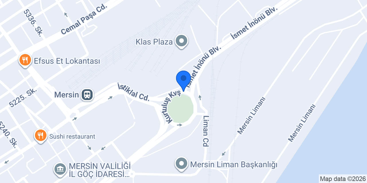 Mersin Adaklık Koyun konumu