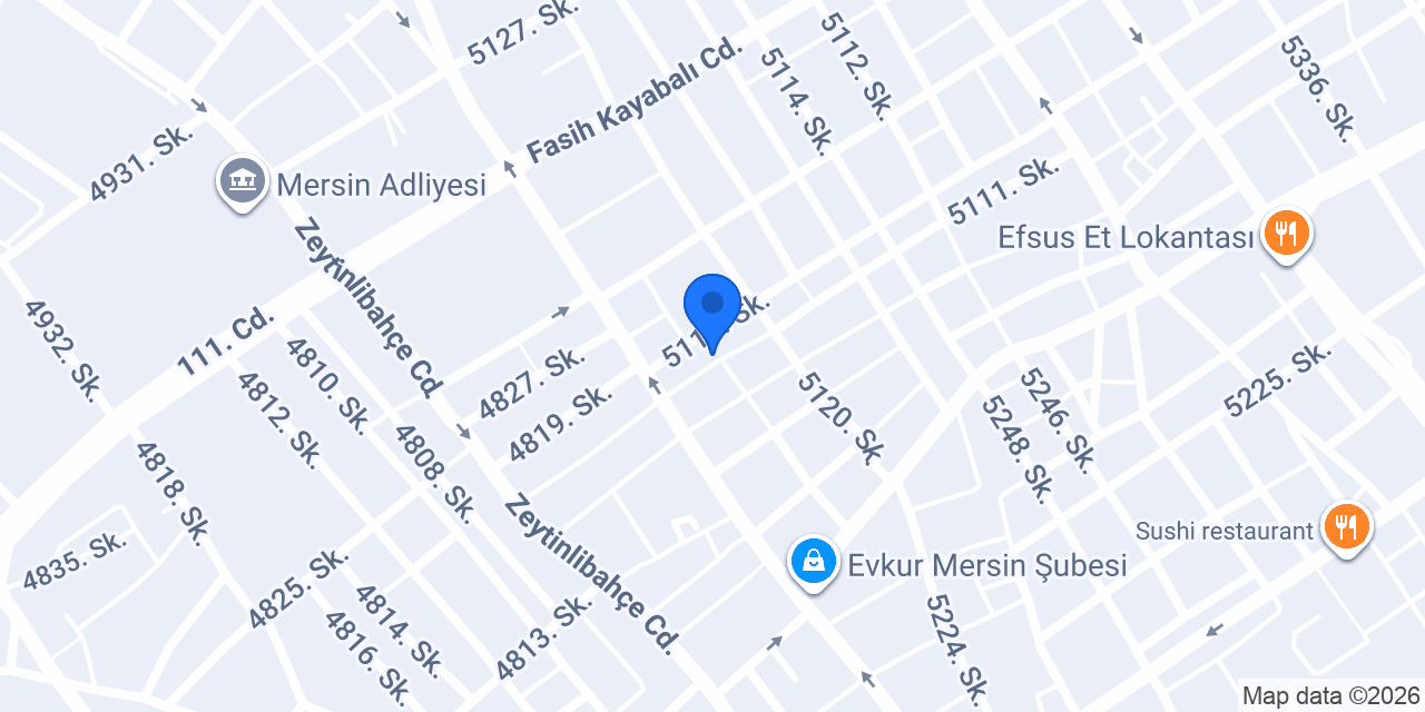 Yusuf Erkek Kuaförü konumu
