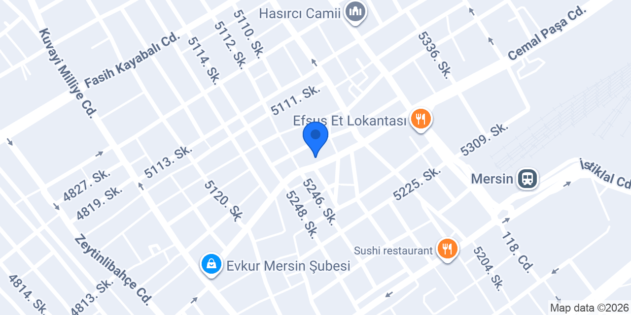 Mersin Keskinler Sigorta konumu