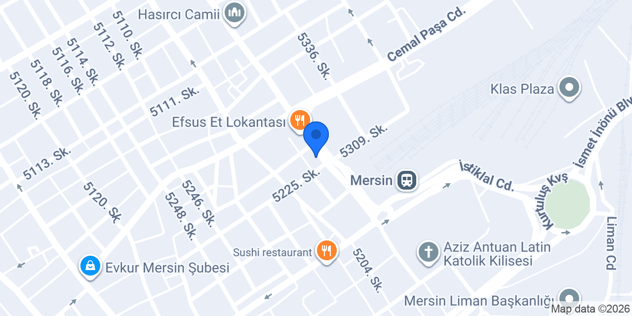 Mersin Masaj - Mrt Spa Center konumu