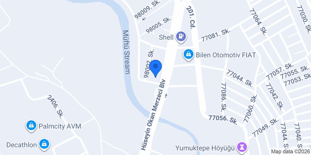 MERSİN DEPO YAPI İNŞAAT MALZEMELERİ konumu