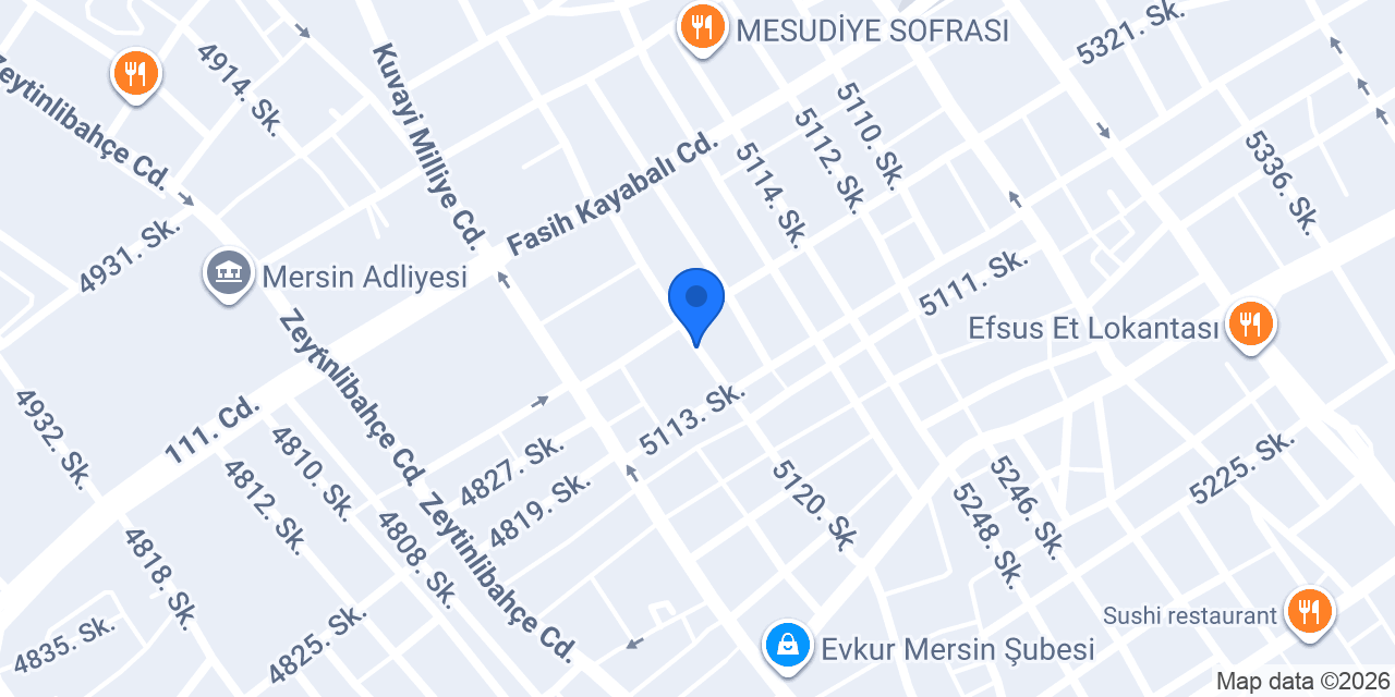 Av.Kerim Anıl Dağlı konumu