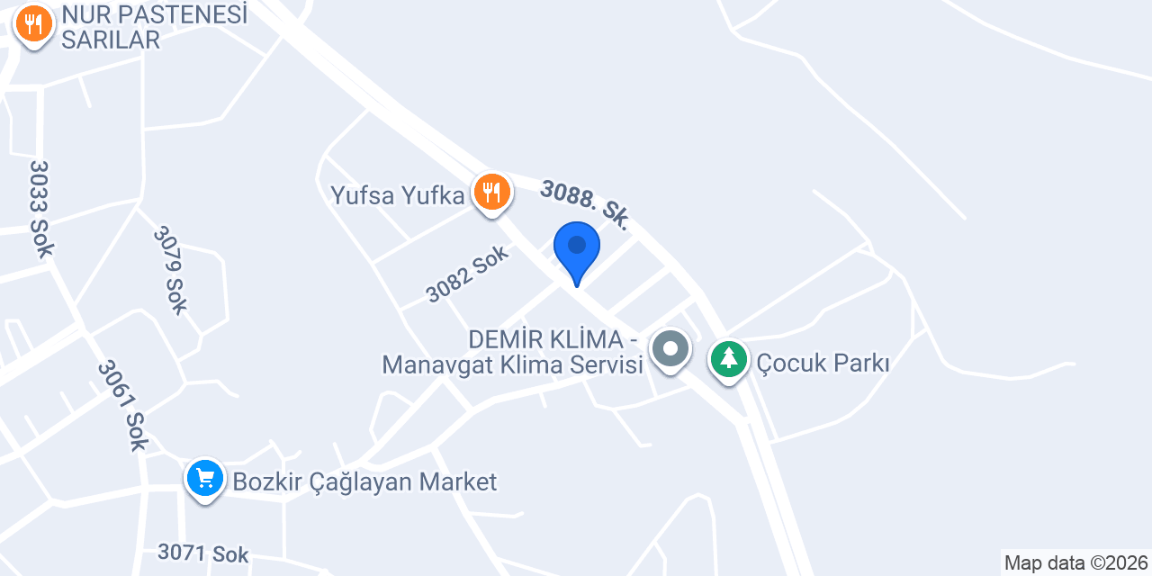 Özbaylar Emlak konumu