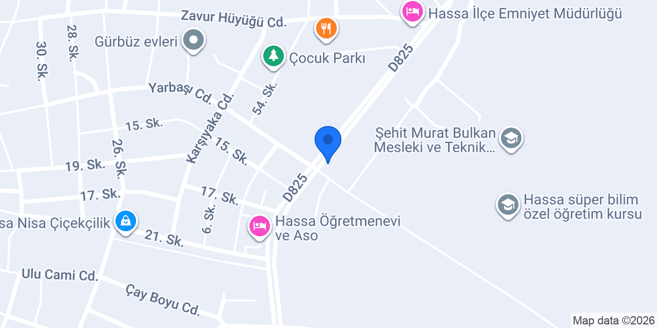 Hassa Ev Concept konumu