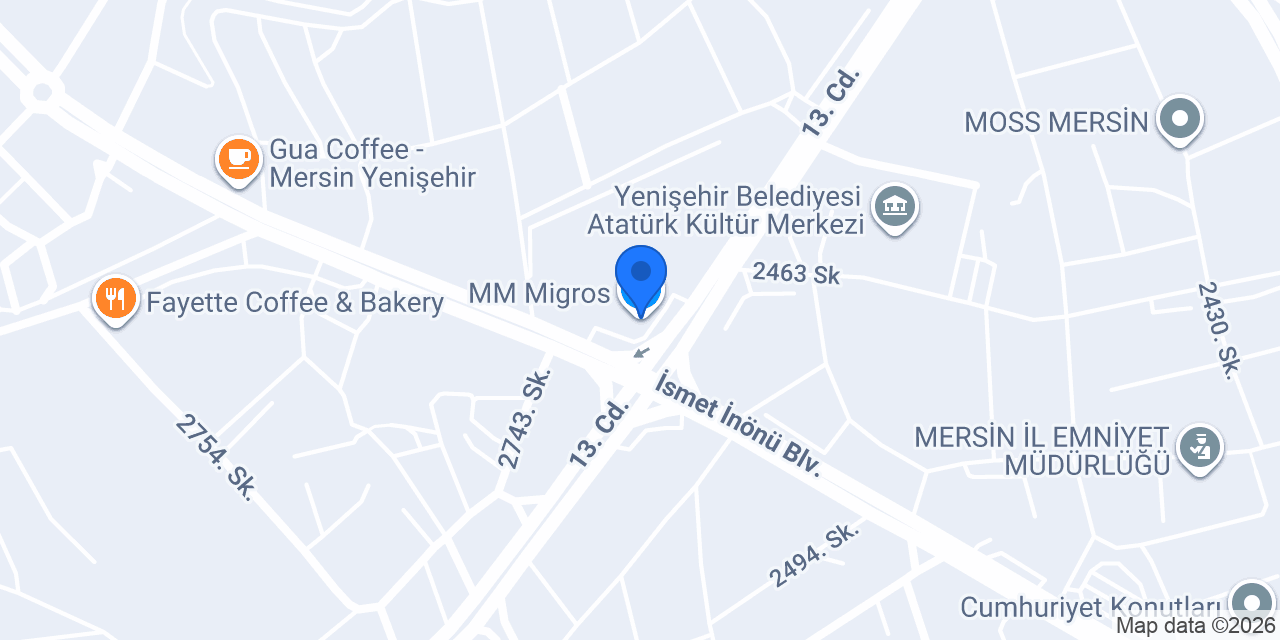 MM Migros konumu