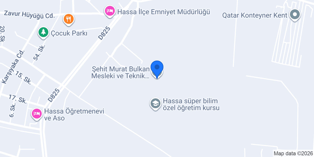Şehit Murat Bulkan Mesleki ve Teknik Anadolu Lisesi konumu