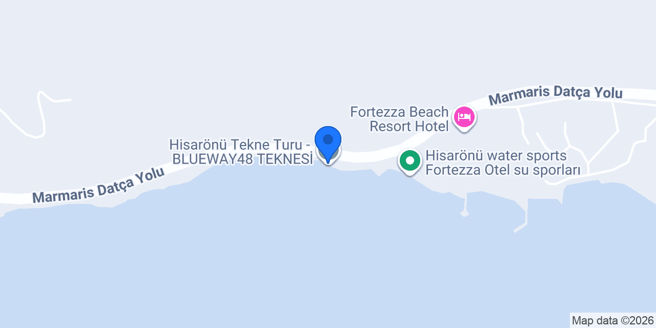 HİSARÖNÜ VIP TEKNE TURU KASTABOS konumu