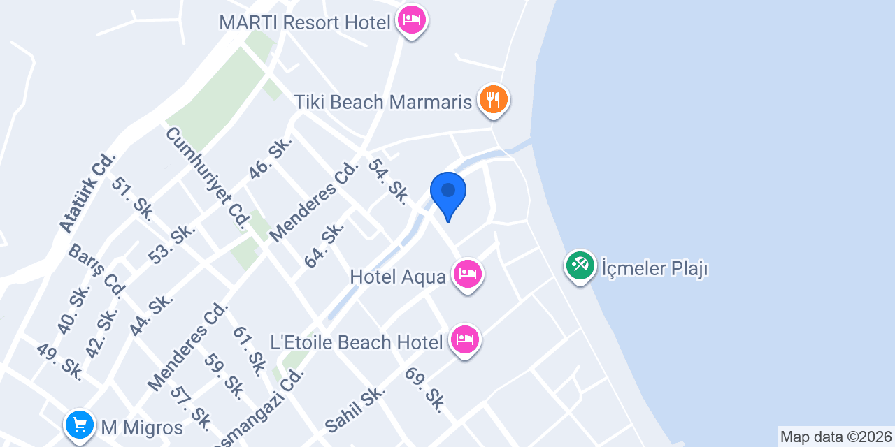 MARTI La Perla Hotel konumu