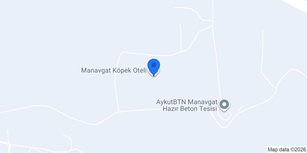 Manavgat Köpek Oteli konumu