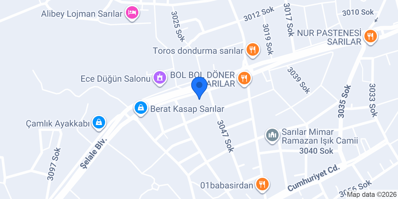 EDESSA KÜNEFE MANAVGAT konumu