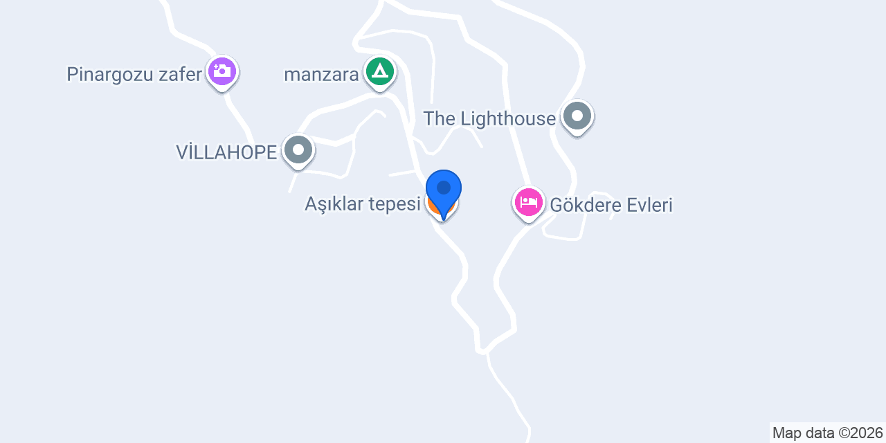 Aşıklar tepesi konumu