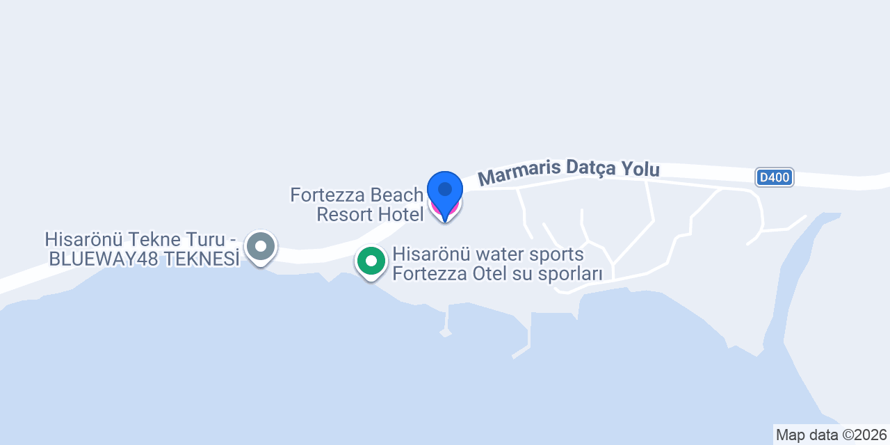 Fortezza Beach Resort Hotel konumu