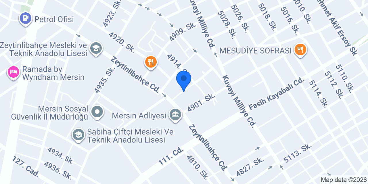 Av. Dilan Vural Hukuk&Danışmanlık konumu