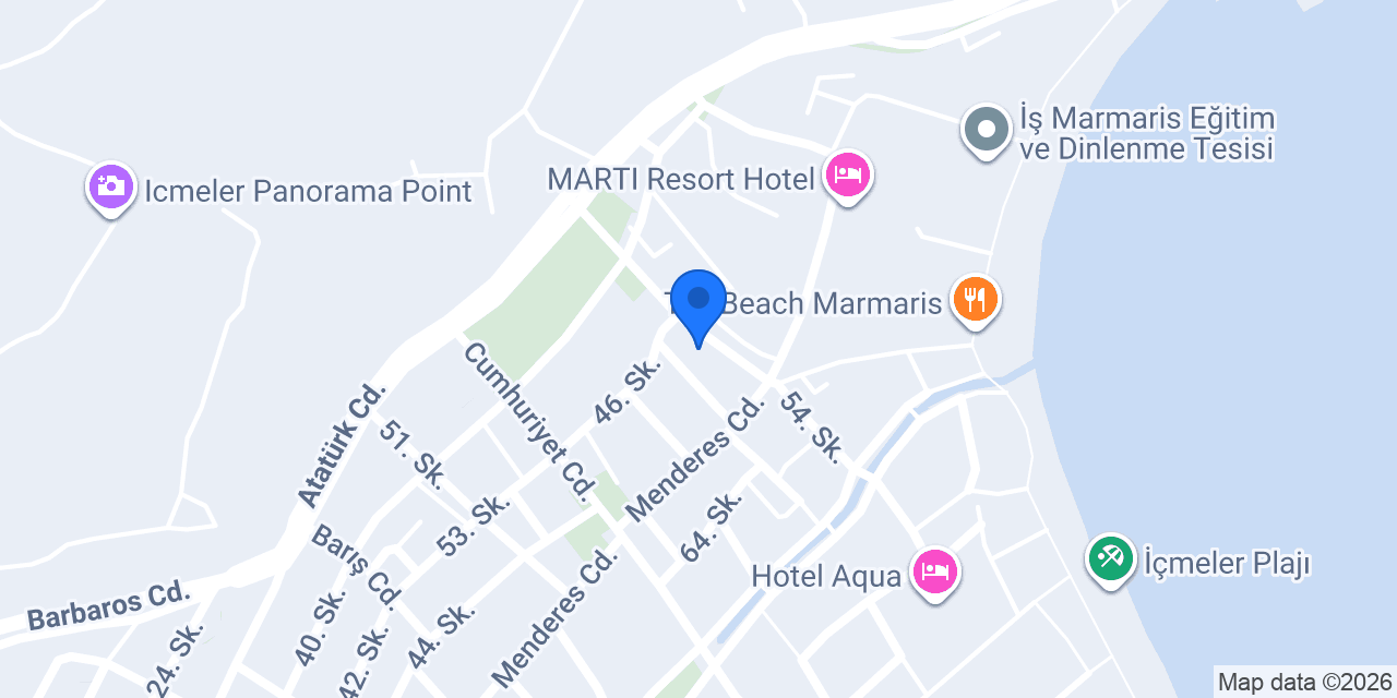 Ecem Apart Hotel konumu