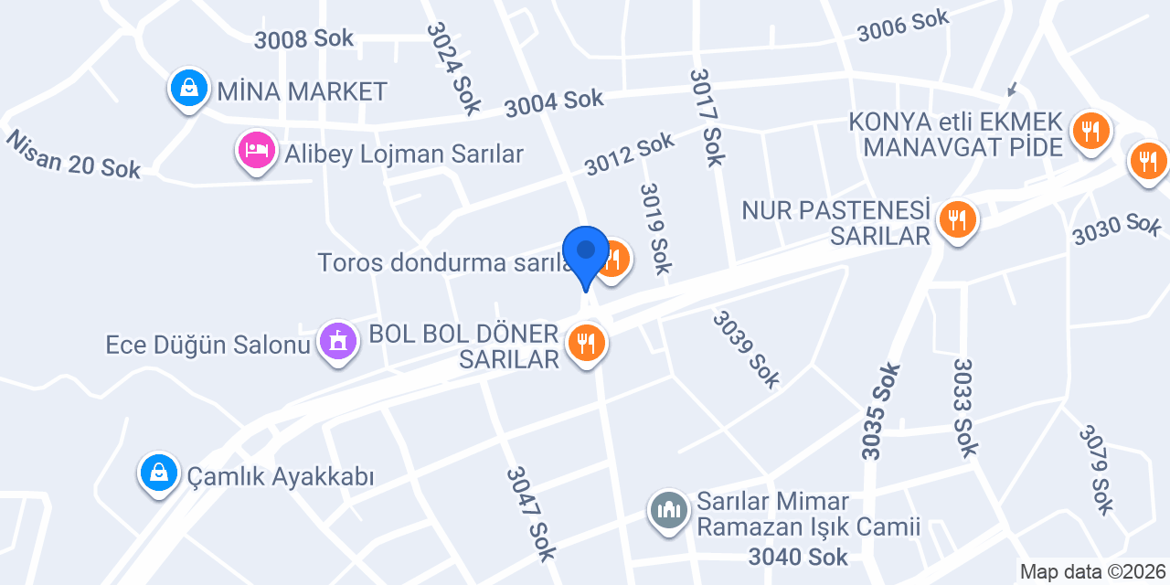 Manavgat Av Bayi konumu
