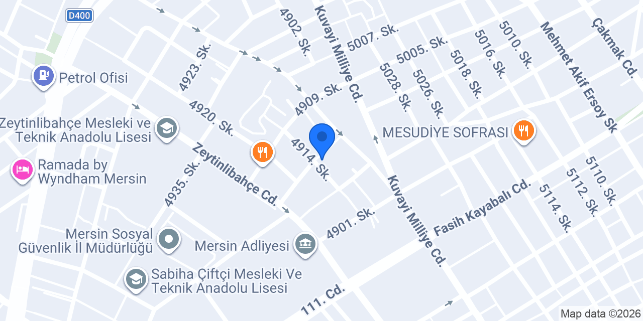 Ardıç veteriner kliniği konumu