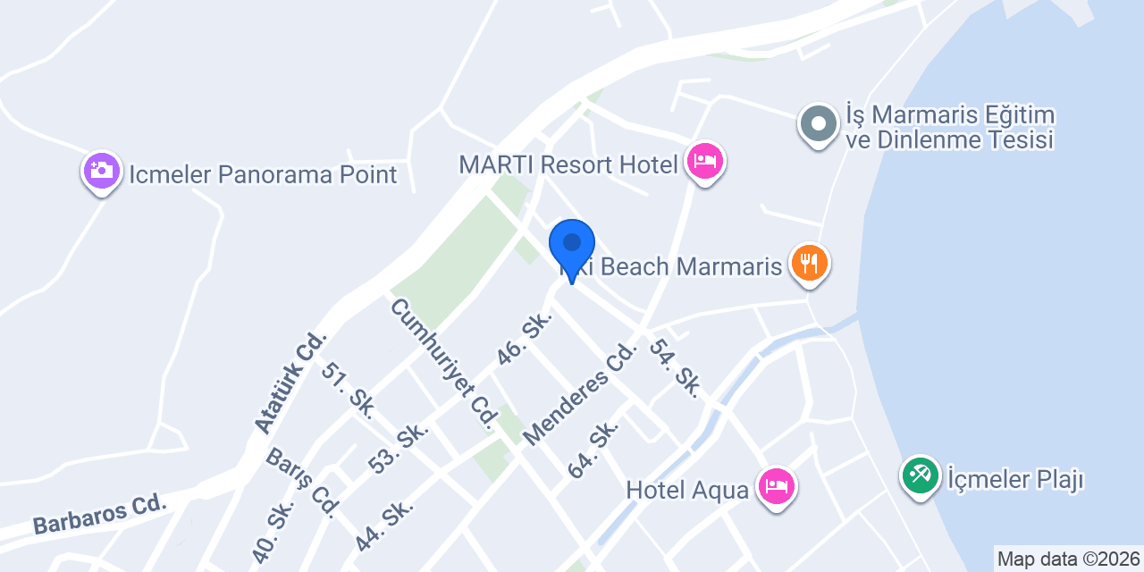 Elvan Motel konumu