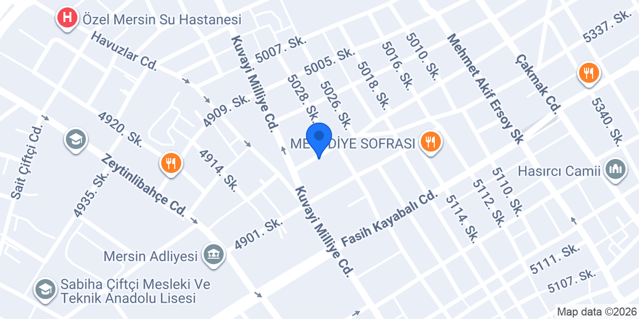Veteriner Hekim Murat Özer konumu