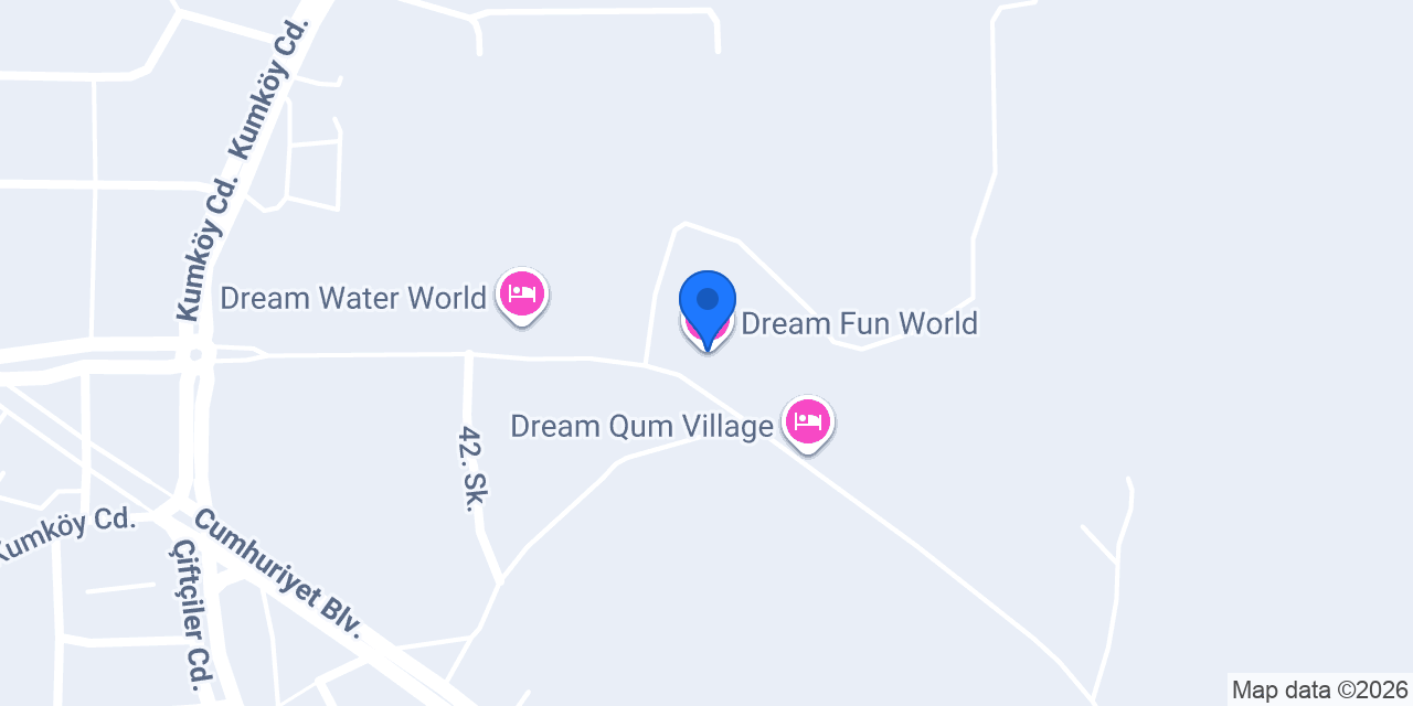 Dream Fun World konumu