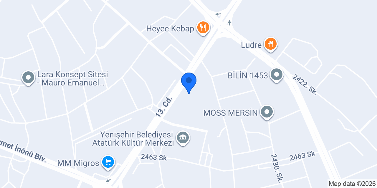 Tepe Home Mersin konumu