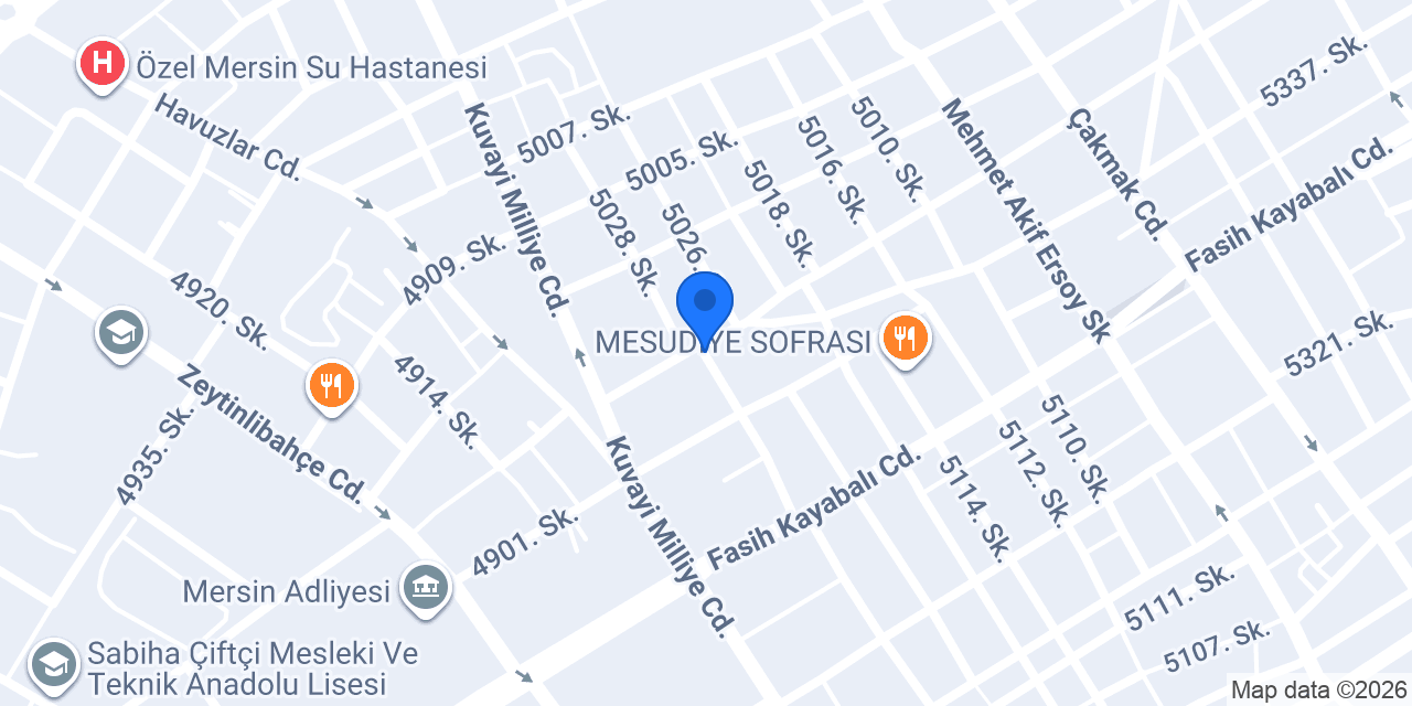 Çelikcan Veteriner Kliniği konumu