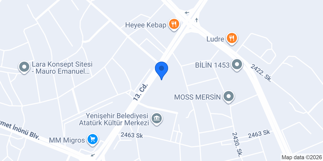 Saloni Mobilya - Mersin konumu