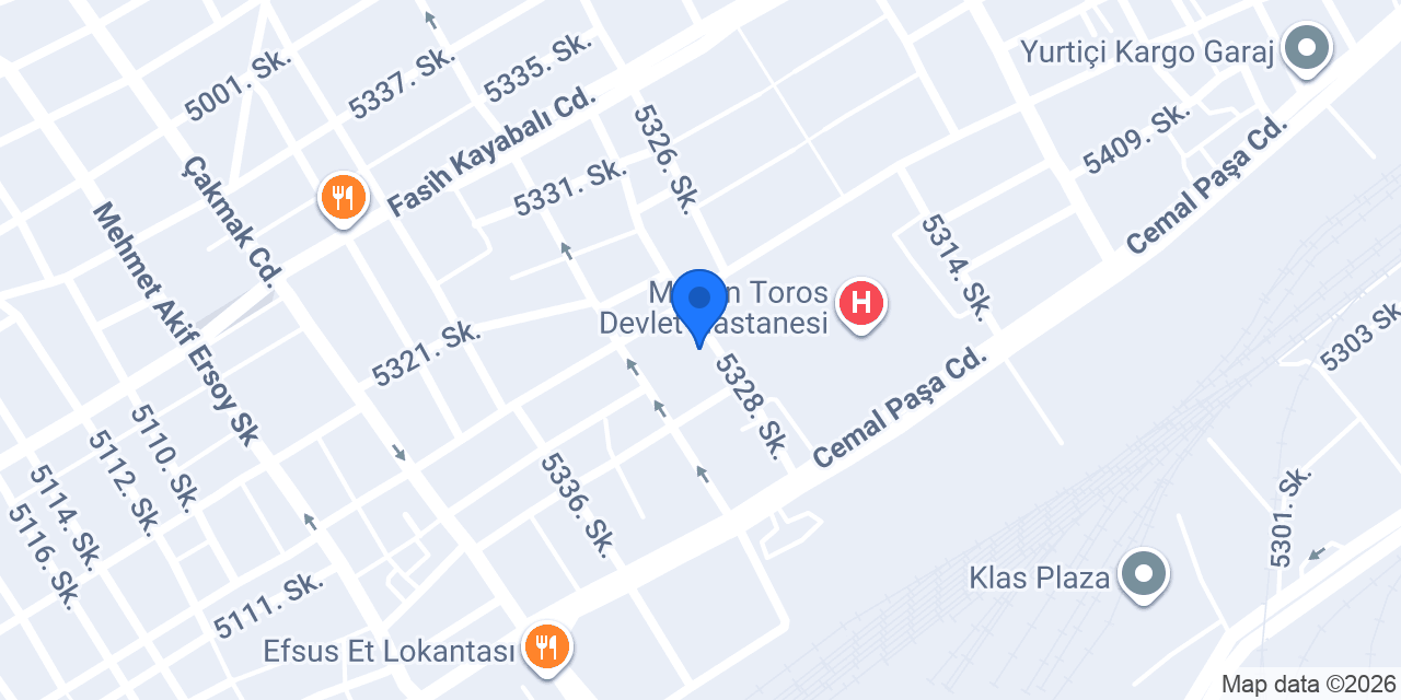 HATAY KÖZDE DÖNER konumu