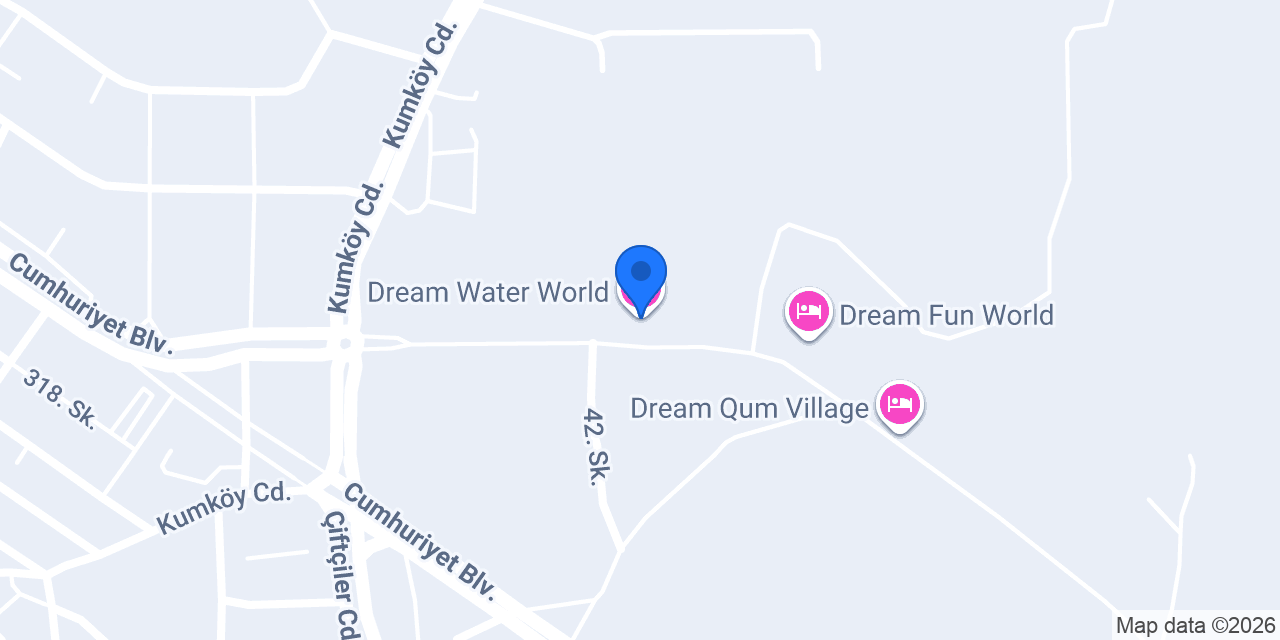 Dream Water World konumu