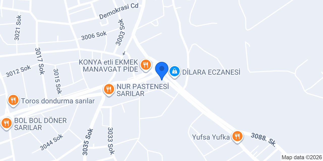 TREND DÖNERİUM konumu