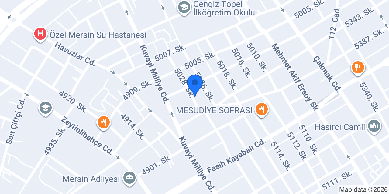 Toros Ecza Deposu konumu