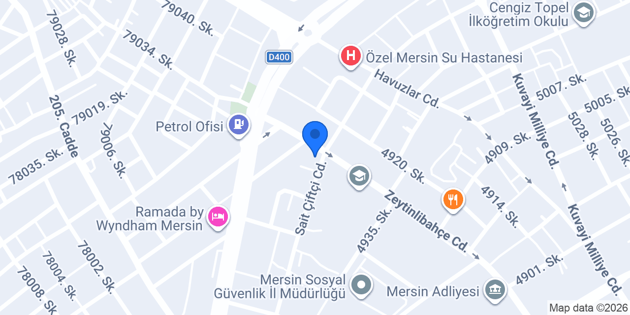 Zambak Patiseri konumu
